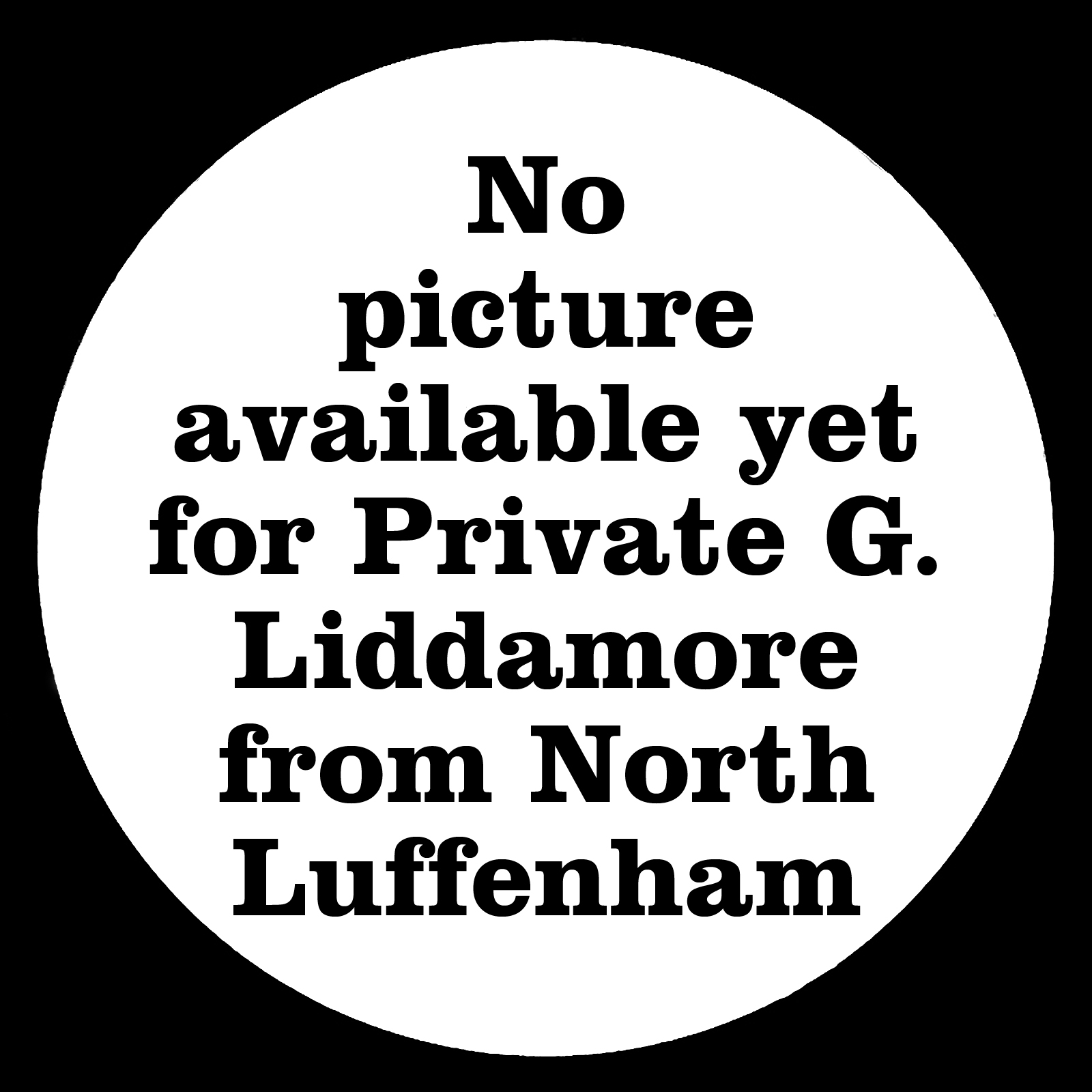 LIDDAMORE George